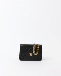Chanel Two Tone Double Flap Bag