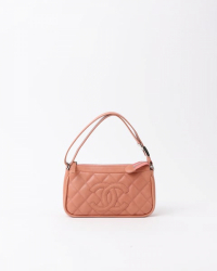 Chanel Cc Caviar Hobo Bag