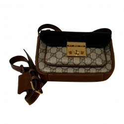 Gucci Sac à bandoulière 'Supreme Padlock' pour Femmes