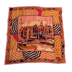 Emilio Pucci ( please only use PUCCI ) St. Tropez silk scarf