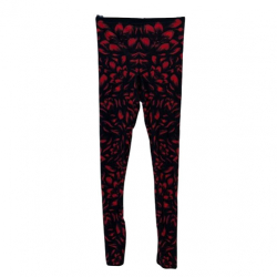 Alexander McQueen Orchideen-Leggings