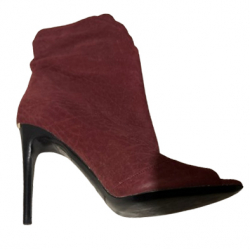 Burberry Stiefel mit offener Spitze und Absatz