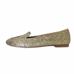Chiara Ferragni 'Glitter Oro' Flats
