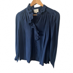 Sézane Chemisier en soie