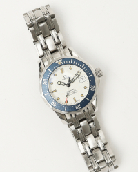 Omega Lady-seamaster 300m 28mm Ref 2583.20 Certificate Watch