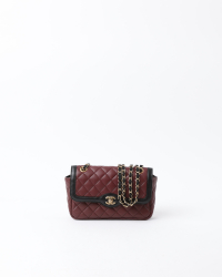 Chanel Bi-color Small Single Flap Bag