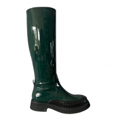 Tod's Bottes vertes à hauteur de genou