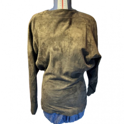 Alaïa Chemise  en daim