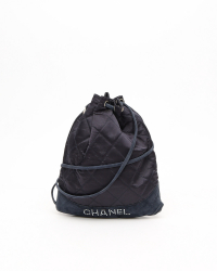 Chanel Satin Matelasse Backpack