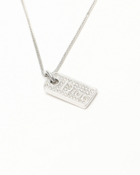 Christian Dior Rhinestone Plate Necklace