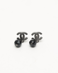 Chanel Coco Mark Dangling Earrings