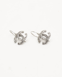 Chanel Coco Mark Hook Earrings