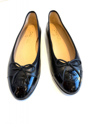 Chanel Classic Ballerinas Black Size 39.5
