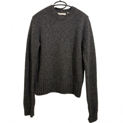 Helmut Lang Pull laine et alpaga gris