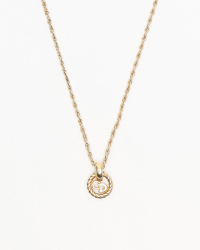 Christian Dior CD Twisted Logo Necklace