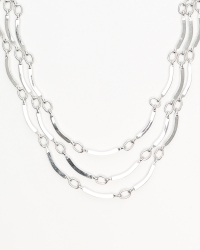 Saint Laurent Silver Necklace