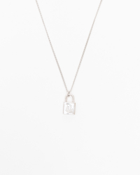 Christian Dior Padlock Necklace