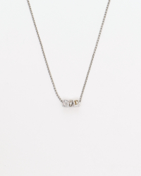 Christian Dior Cube Rhinestone Necklace