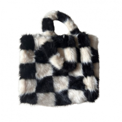 Stand Studio Faux fur bag