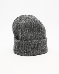 Loewe Logo Knit Wool Beanie