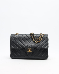 Chanel Medium Chevron Double Flap Bag