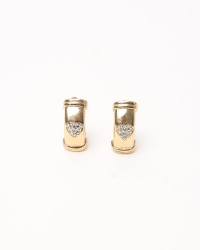 Christian Dior Rhinestone Clip-on Earrings