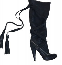 Galliano Bottes à lacets