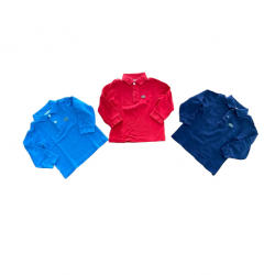 Lacoste 3 polos à manches longues