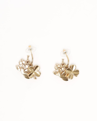 Chanel Coco Mark Dangling Earrings