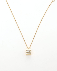 Celine Céline Triomphe Rhinestone Necklace