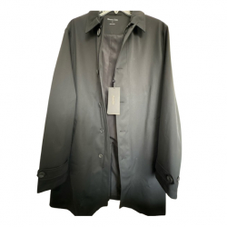 Massimo Dutti Trench noir classique