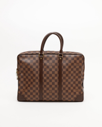 Louis Vuitton Damier Ebene Porte Documents Voyages Bag