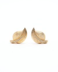 Christian Dior Rhinestone Clip-on Earrings