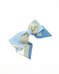 Hermès Silk Ribbon Hair Clip