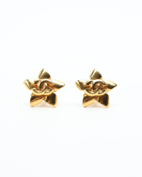 Chanel Coco Mark Clip-on Earrings