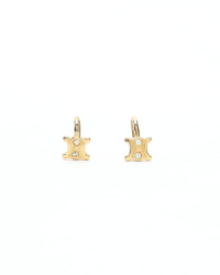Celine Céline Triomphe Rhinestone Clip-on Earring