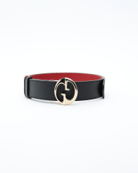 Gucci Interlocking G Reversible Leather Belt