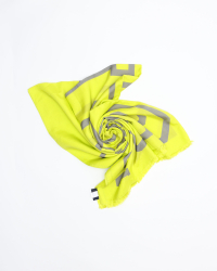 Louis Vuitton Ettore Fluo Louis Neon Yellow Stole