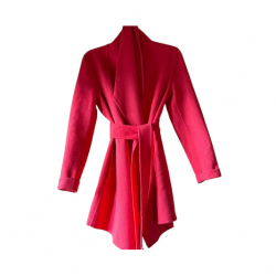 Escada Beautiful and bright:  Brand new Escada vwool, cashmere, angora belted coat!  XS
