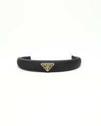 Prada Logo Tessuto Headband