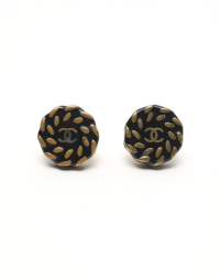 Chanel Coco Mark Clip-on Earrings