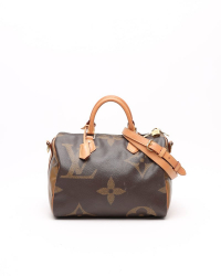 Louis Vuitton Monogram Giant Speedy 30 Reverse Bandoulière Bag