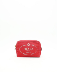 Prada Canvas Toiletry Pouch