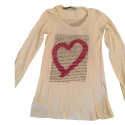 Moschino Love Langarm T-shirt