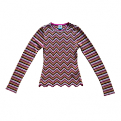 M Missoni Fun striped and zigzag top!
