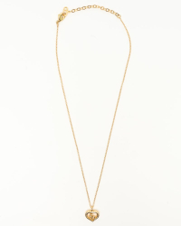 Christian Dior CD Heart Necklace