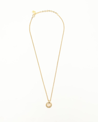 Christian Dior Dior Twist Ring Logo Necklace