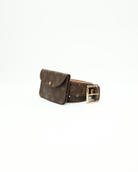 Louis Vuitton Monogram Santur Pochette Belt