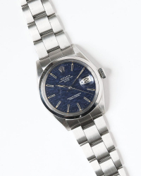 Rolex Oyster Perpetual Date 34mm Ref 1500 Rare Mosaic Dial Watch