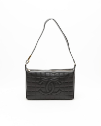 Chanel CC Quilted Chocolate Bar Bag